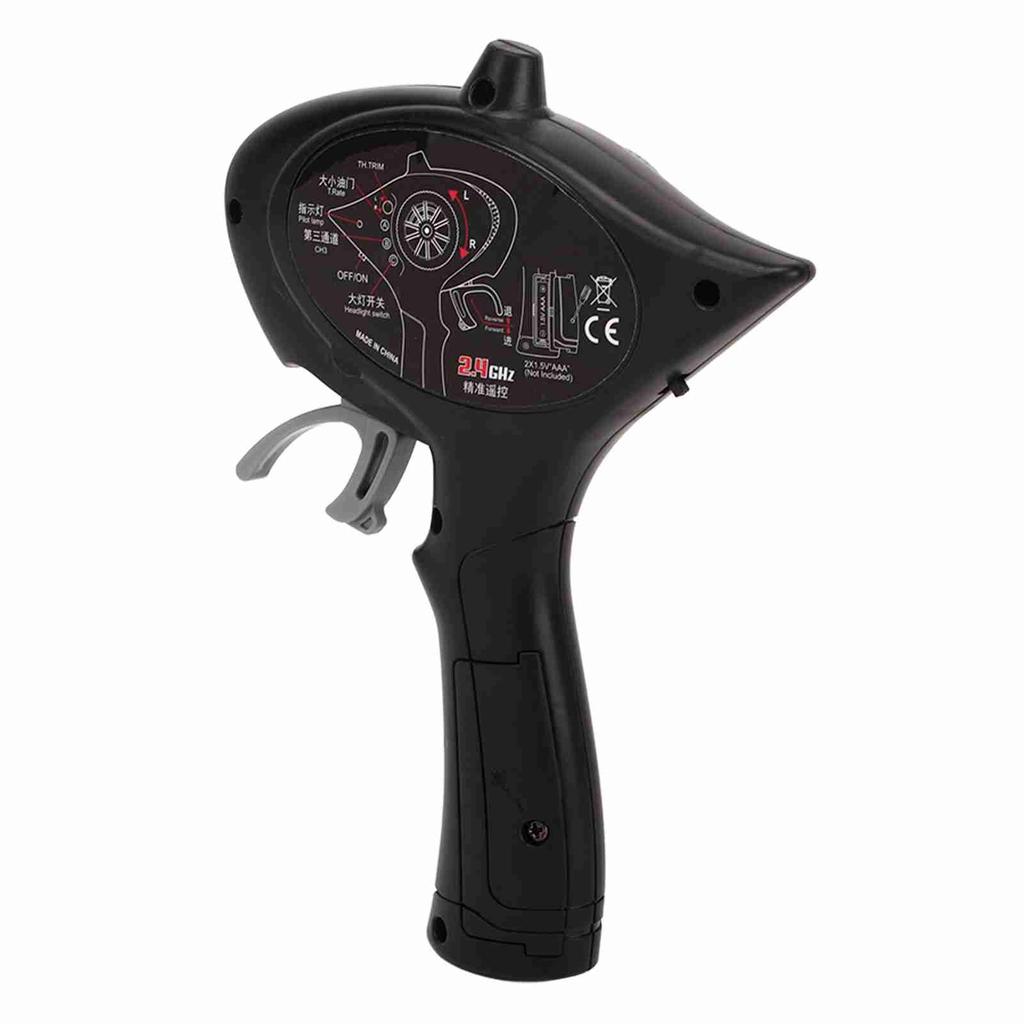 RC Transmitter 3 Channels 2.4Ghz Prevent Interference RC Car Remote Control for Unimog P06