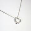 [Used] TIFFANY/Tiffany 925 Open Heart Pendant/Necklace/j88-2