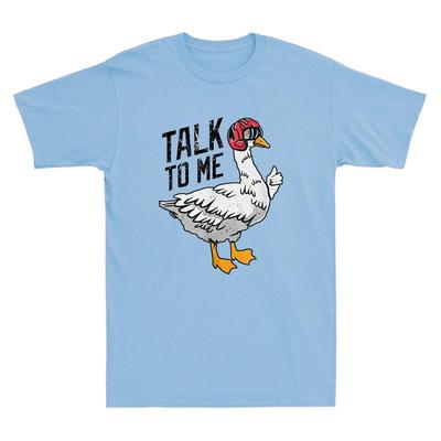 Sprich mit mir Gans Lustiges Gänse-Meme Vintage Herren T-Shirt Liebhaber Geschenk T-Shirt