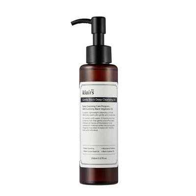 KLAIRS Olio detergente delicato nero profondo, 150 ml, 1 unità
