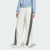 adidas STORY DOUBLE KNIT BANANA PANT Three Stripes Dynamic Series Loose Fitting Sporty Banana Knitted Casual Pants Women's Style KC5456