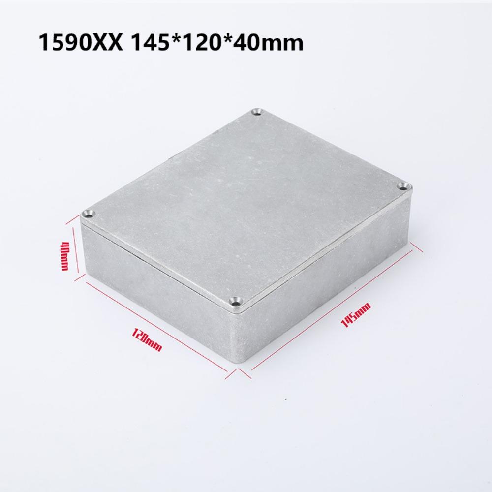 Openable Aluminium Enclosure Shell Waterproof Project Box Shell New Electronic Diecast Stompbox