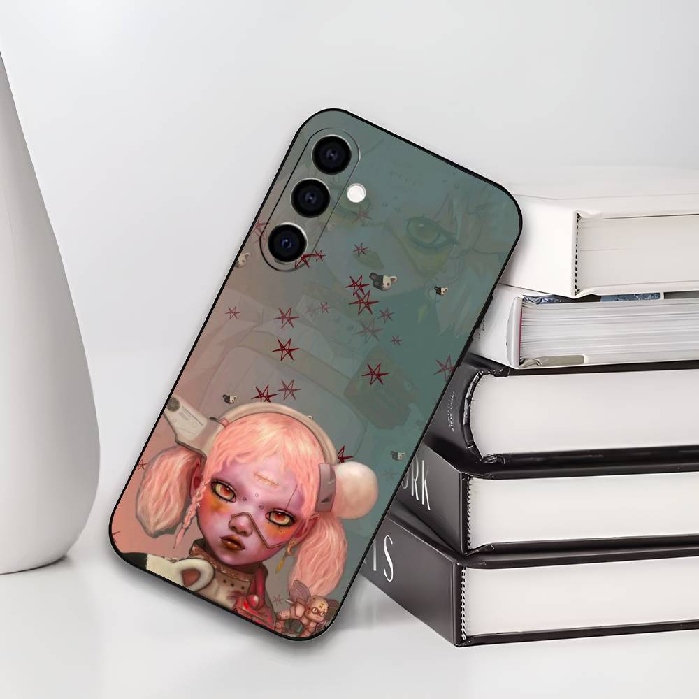 Silicone Soft Phone Case for Samsung Galaxy A73/A72/A71/A70/A53/A52/A51 - Bring Me the H-Horizons BMTH Design Protective Cover