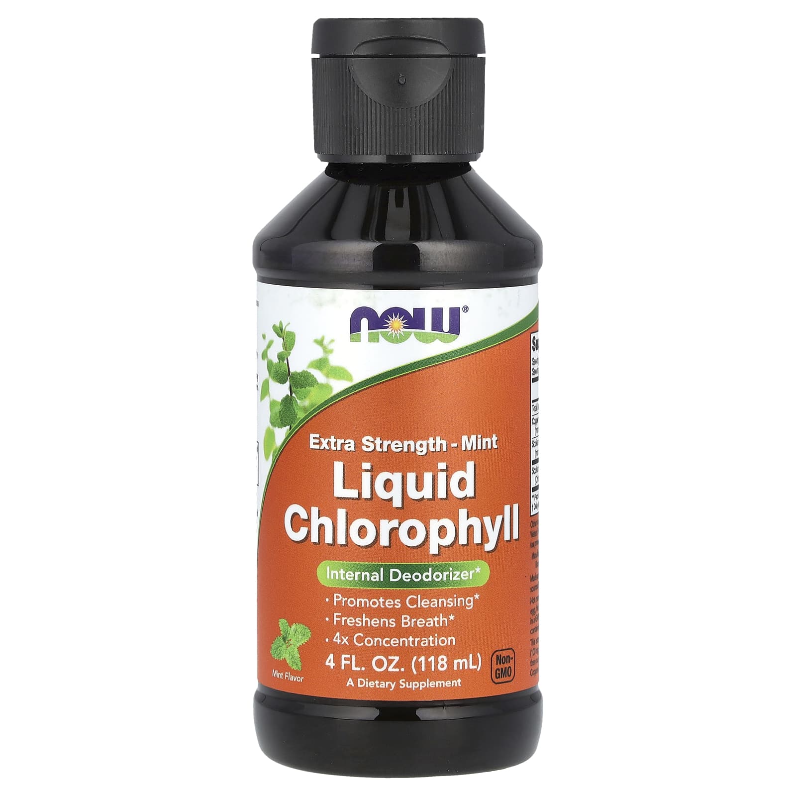 

Liquid Chlorophyll, Extra Strength, Mint, 118 mL (4 Fl Oz)