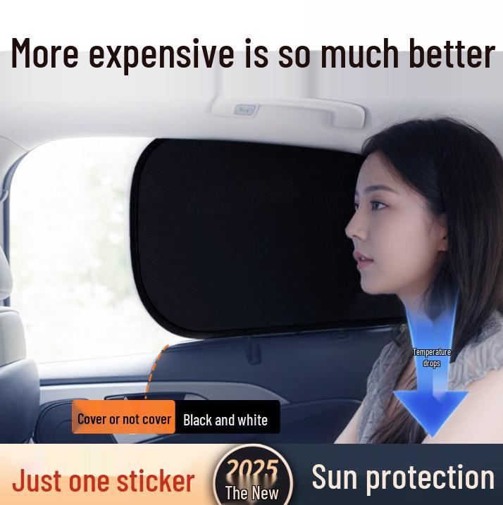 Autofenster-Sonnenschutzvorhang: Lichtblockierendes Schlafmittel für SUVs.