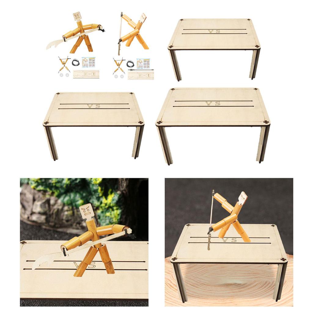 Bamboo Man Puppet Game for Tabletop Fun