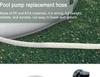 Pool Pump Hose Filter Pump Hose Pool Pump Replacement Hose For 1.5in Diameter Replacement Pool Hose For Ground Pools White