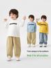 Right European Boys' Long-Sleeve T-Shirt 2026 Spring/Autumn New Style for Toddlers