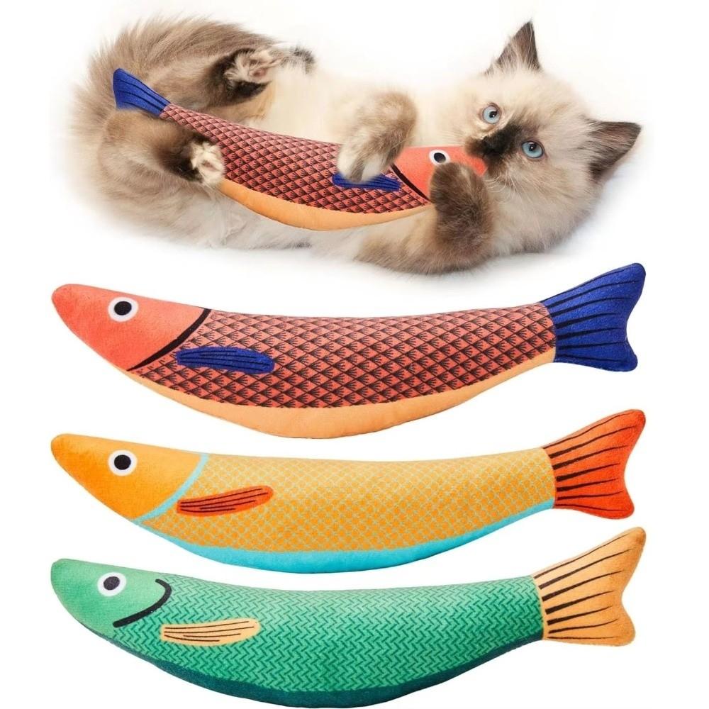 Chew Bite Catnip Toys Teeth Grinding Plush Toys Interactive Cat Toys For Kittens