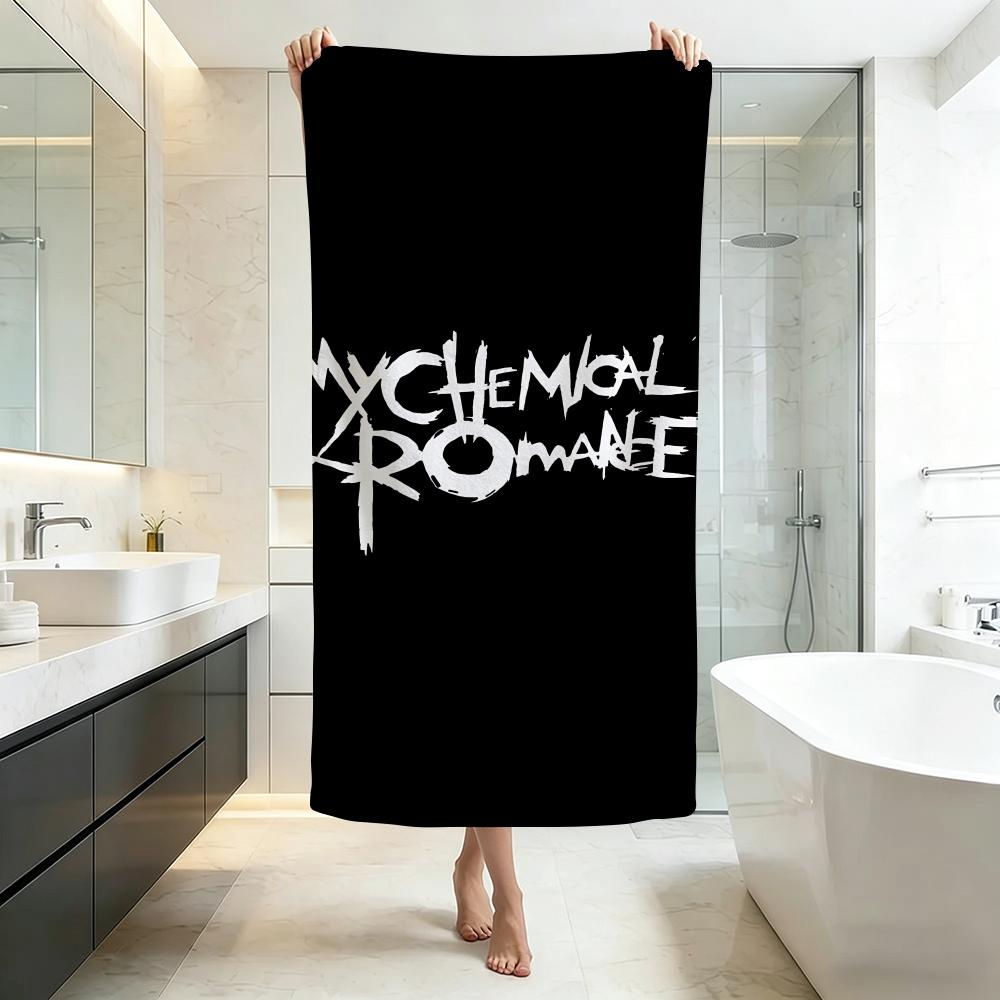 Emotional M-My Chemical RomanceS Towel Five-Star Hotel Quality Eco-Friendly Ultra Soft Thick Towels & Beach Towels