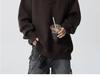 Vintage Style Men's Lapel Sweater: Patchwork Knitwear Pullover for Spring/Autumn