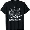 Snowboardové Board Meeting Lyžařský Vlek Lyžař Zimní Sporty Tričko