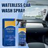 Fast-Acting Car Coating Spray Advanced Quick Car Coatings Nanotechnology 120ml Spray Waterless Cleaner Long-Lasting Shine Hydrophobic