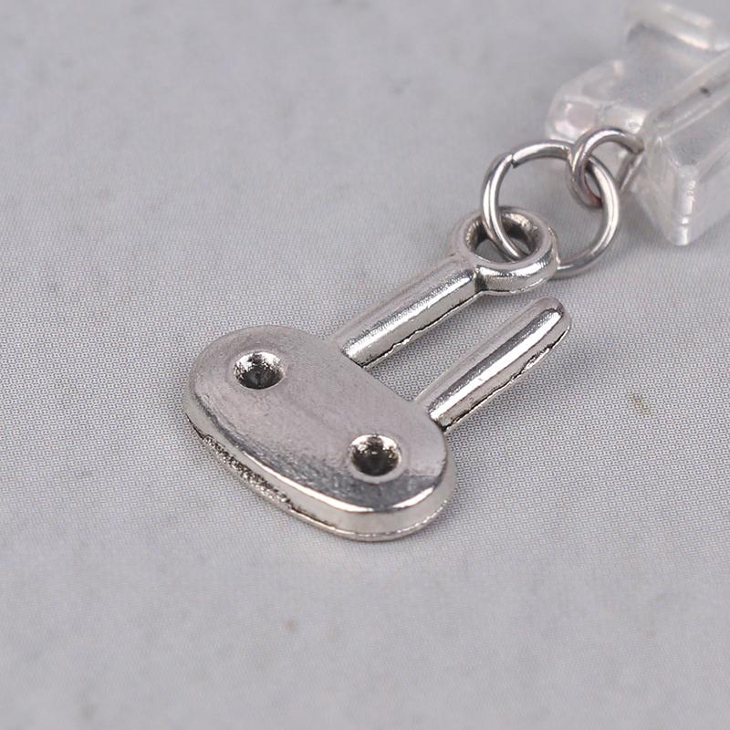 Y2K Cute Metal Rabbit Phone Lanyard Bunny Beaded Phone Chain Sweet Cool Cell Mobile Phone Strap Keycord For Girl Gifts