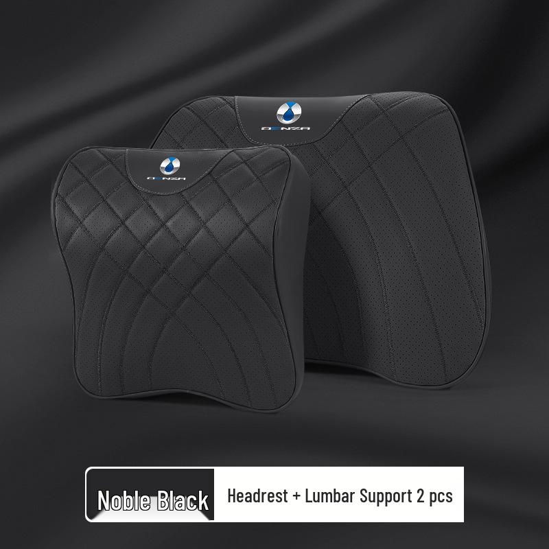 Enhanced Headrest & Lumbar Support for Denza D9 - Car Driving Comfort Kit