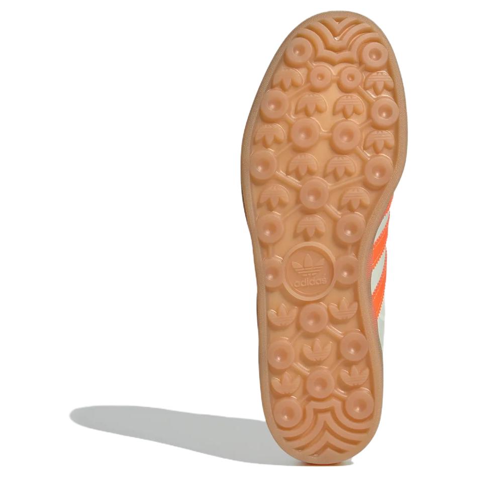 Adidas Damskie sneakersy Gazelle Indoor 'Linen Green Solar Orange' IF6982