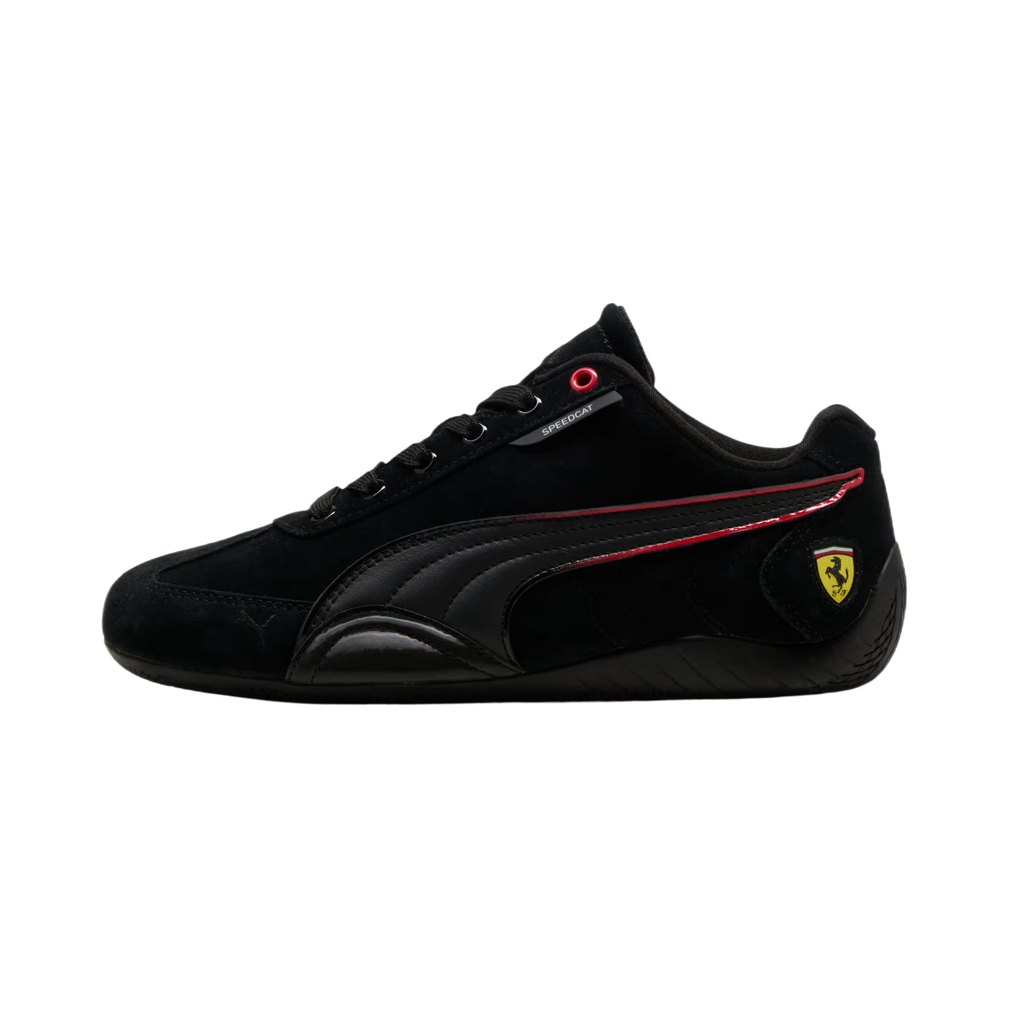 Scuderia Ferrari x Puma Speedcat Черные Женские Кроссовки Rosso-Corsa------Особенности 309126-01 38