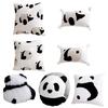 Cuddly Panda Pillow Case for Bedroom or Living Room Comfortable Sofa Pillowcase Removable Washable Cushion Cover