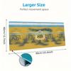 Messi Large Size Mouse Pad Large Gaming Table Cushion Non-slip Laptop Tablet Big Mousepad XXL Mat Mini PC Playmat With Lock Edge