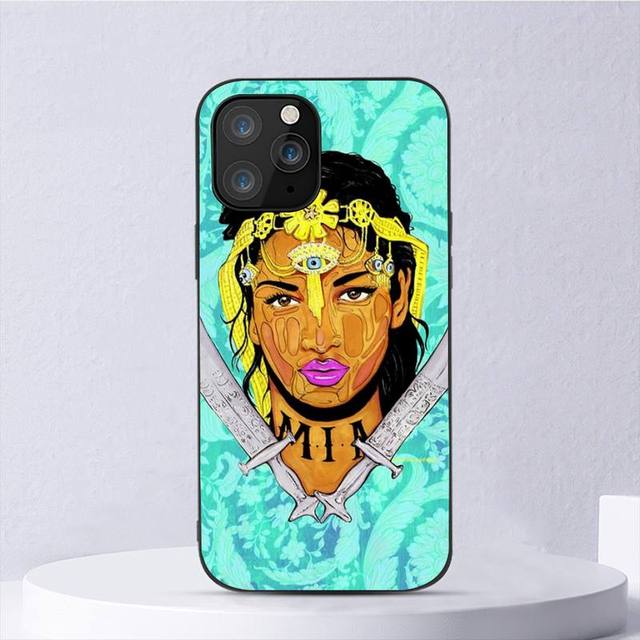 M .I .A Uk Rapper Telefonveske For Iphone 11 12 Mini 13 14 Pro Xs Max X 8 7 6s Plus 5 Se Xr Shell