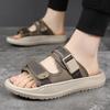 Sandals men's summer 2025 new outer slippers casual platform trend outdoor beach sandals tide