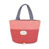 Nekomaruke Basket Tote Bag Red