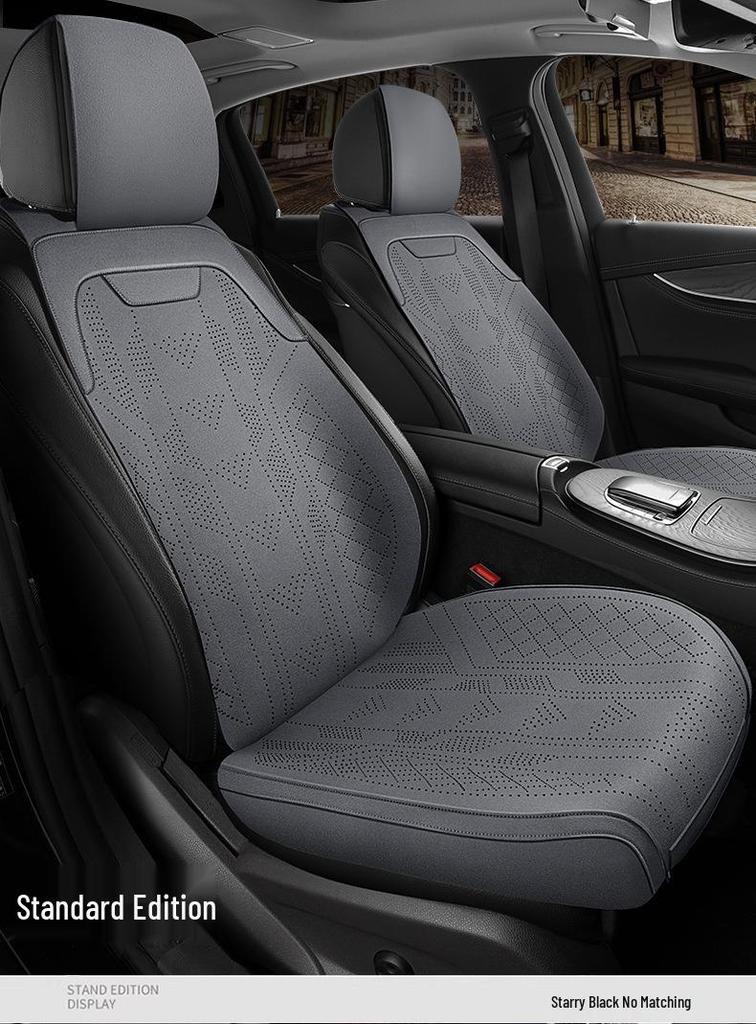 Geely Galaxy L7 Suede Seat Cushions & Covers - Long Teng MAX Asian Games Edition