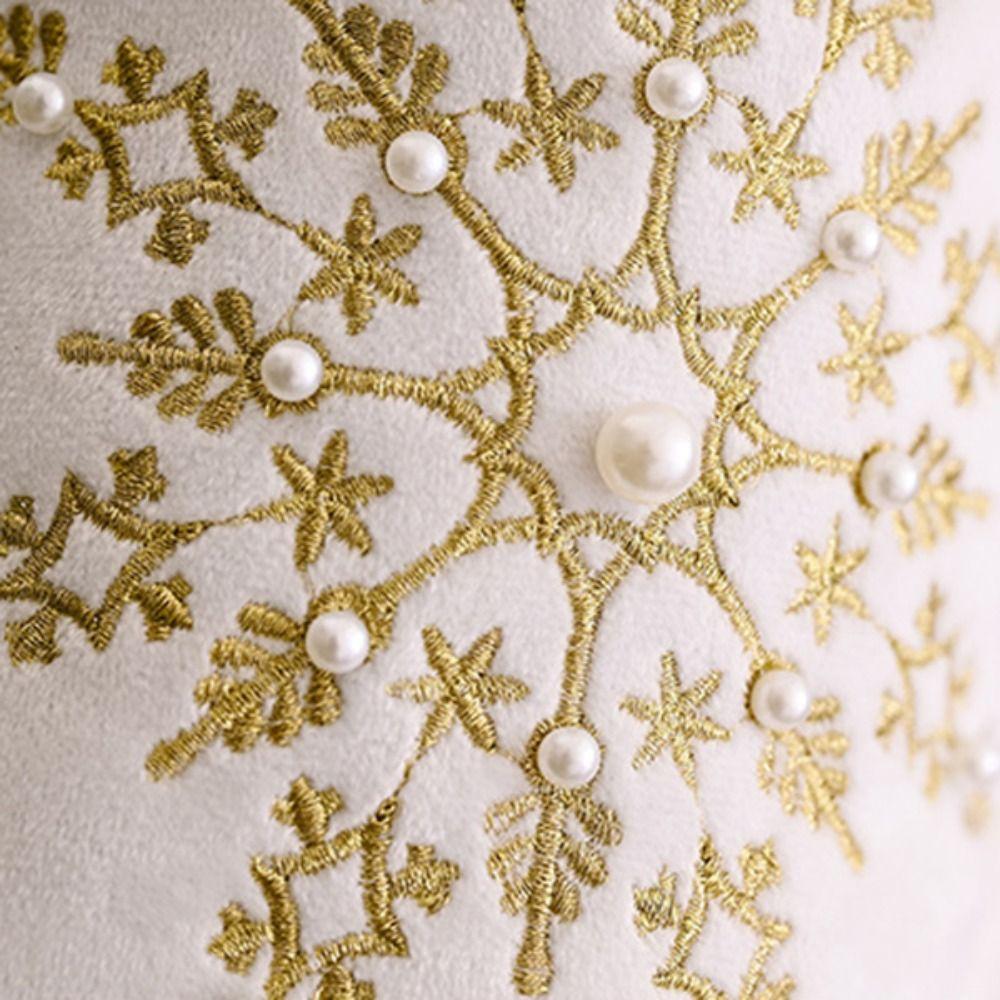 Embroidery Snowflake Christmas Gift Socks Sequined Christmas Tree Hanging Ornament  Kids