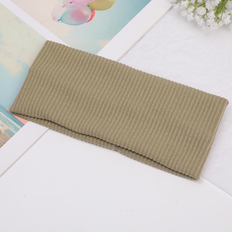 Sports Cycling Wash Face Hairbands Soft Korean Cotton Knitted Headband For Women Girls Bandanas Hair Accessories