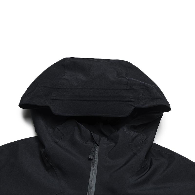 Fila Explore Trendy Fashion Minimalist Casual Sports Outdoor Versatile Comfortable Waterproof Windproof Warm Hooded Woven Jacket A11W618705FBK