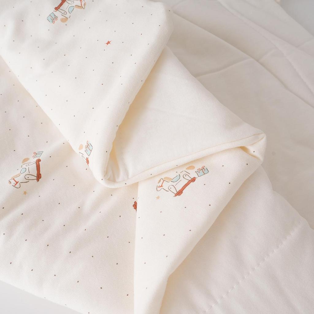 Verdickte reine Baumwoll-Baby-Swaddle-Decke für Herbst/Winter