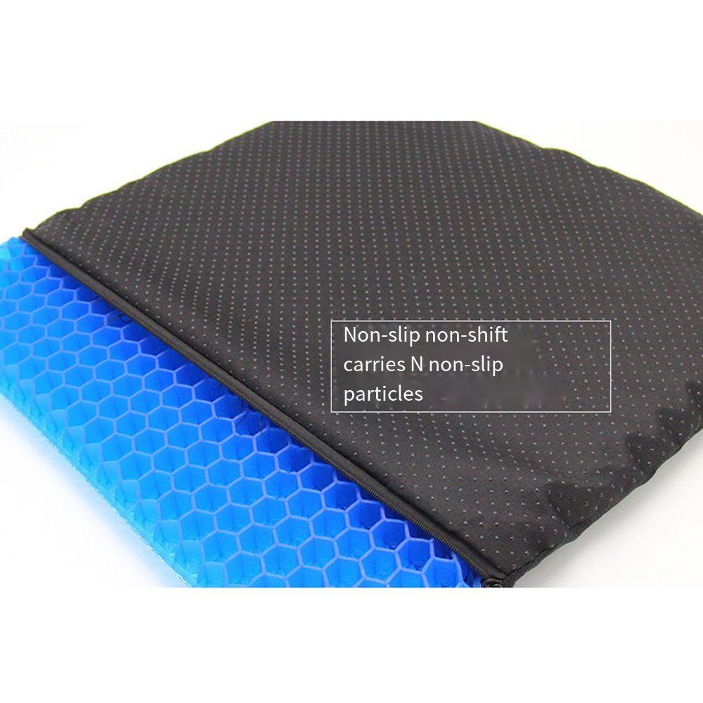 Foldable Honeycomb Gel Cushion Thick Cooling Seat Pads Sedentary Gel Seat Cushion Stadium