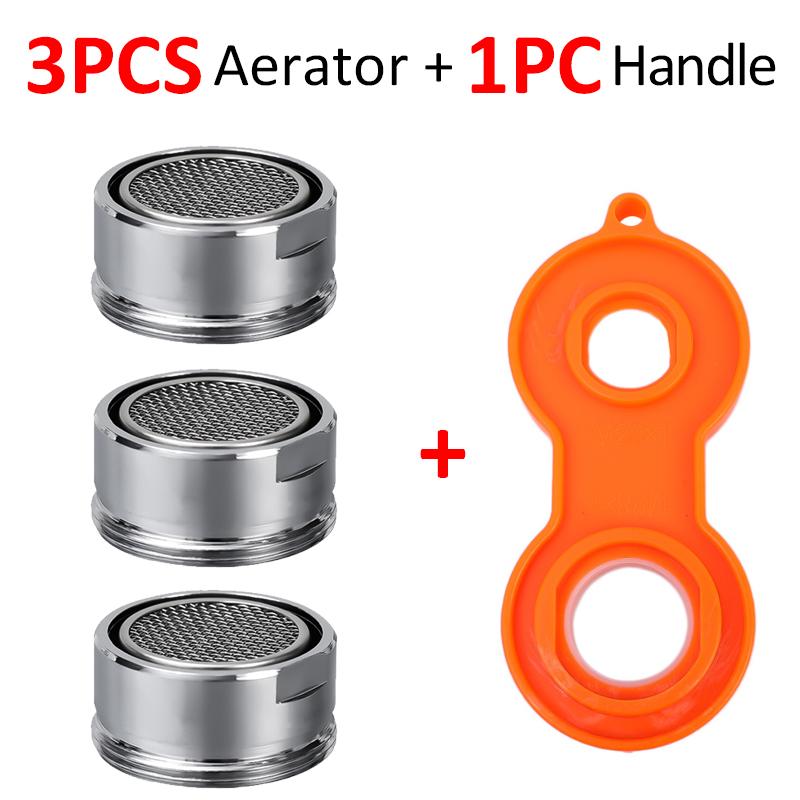 Neuer Küchen-Wassersparhahn-Luftsprudler Austauschbares M24 24mm Gewinde Mischdüse Badezimmerhahn Sprudler Filter Sprüher Luftsprudler