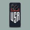 Phone Case for Xiaomi Redmi 15C 14C 12C 13C Redmi Note 15 14 13 12 11 10 Pro Plus 12S Silicone Soft Cover American USA Flag Star