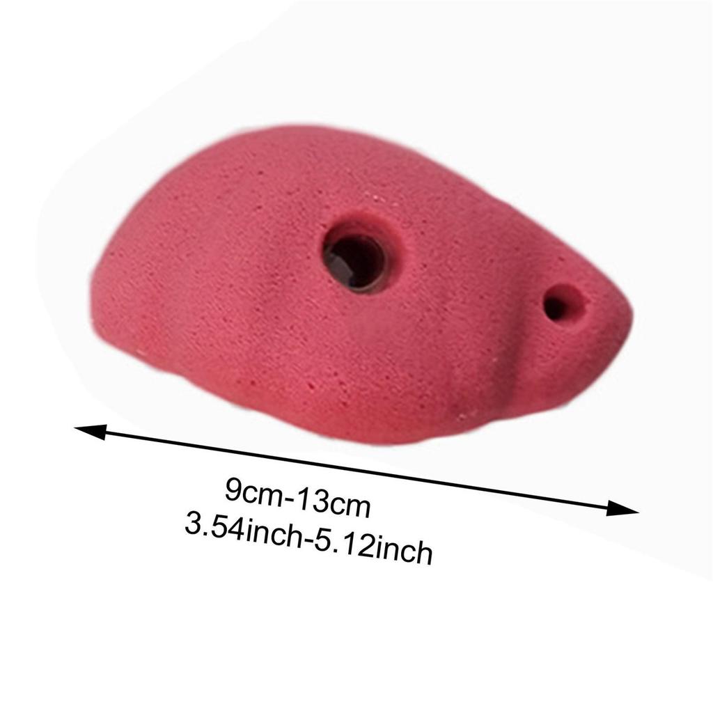 10Pcs Rock Climbing Holds Beginners Accessories Climbing Rock Wall Grips for Home Gym Tree Climbing Tree House Outdoor Climbing