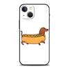 Dackel Würstchenhund Luxus Handyhülle Für Apple iPhone 16 11 15 14 Pro MAX 12 13 7 8 Plus X XR XS SE Silikon Schwarze Hülle