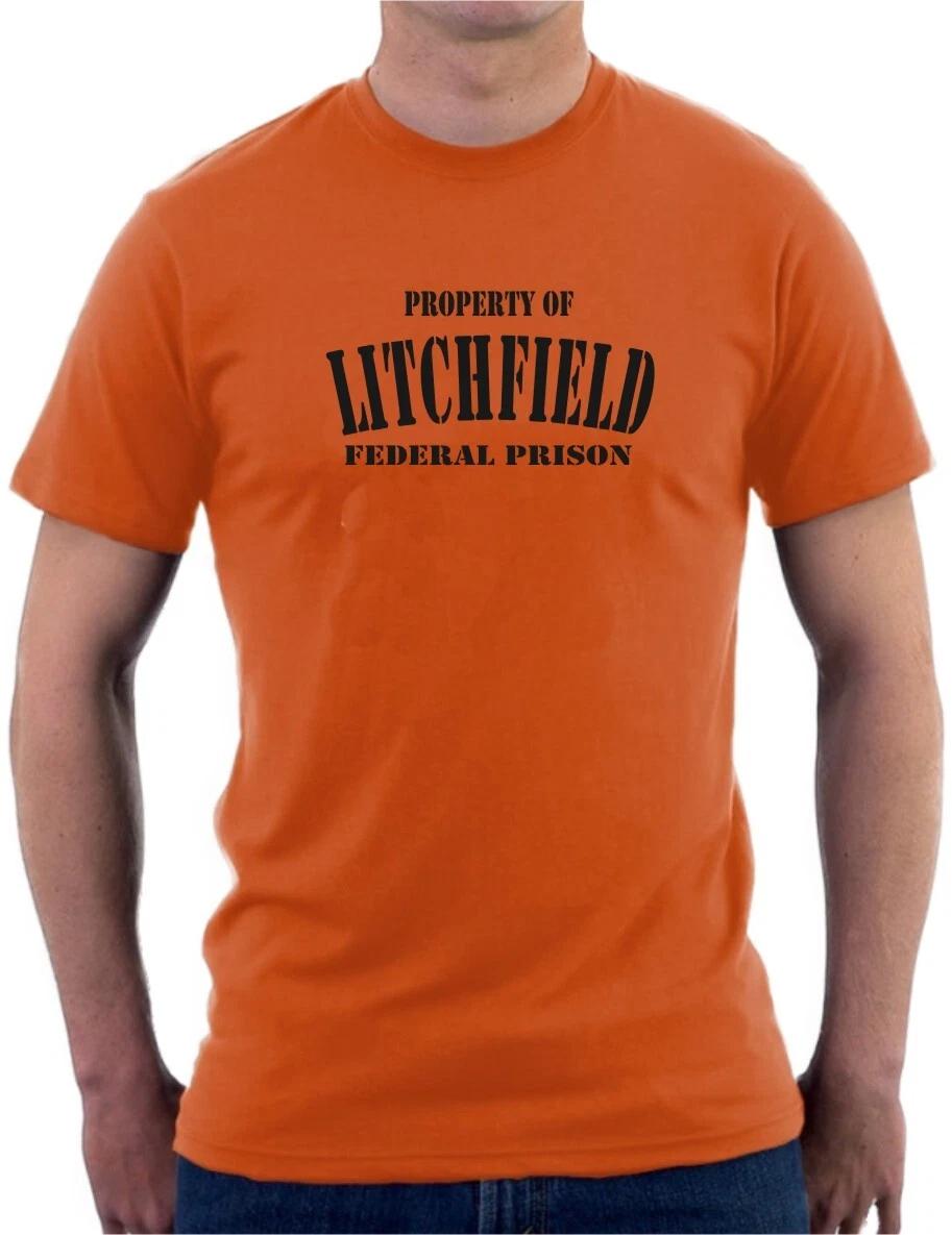 LITCHFIELD FEDERAL PRISON - ORANGE IS THE NEW BLACK Mens Womens Kids T-Shirt S
