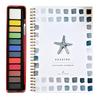Watercolor Workbook for Beginners 12 Colors Watercolor Painting Set with Brush Birds Flower Animals Watercolor Book Art Crafts Supplies