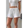 2025 European & American Striped Women's Casual Summer Shorts - Loose & Trendy