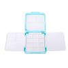 Watercolor Paint Set Travel Portable 24 Well Empty Mixing Tray with   Washing Bucket