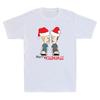 Men's and Women's T-shirts Beavis And Butthead Merry Kissmyass Funny Santa Claus Meme Vintage