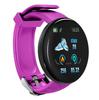 D18 Smart Watch Heart Rate Monitor Men's Women's Smartwatch Round Fitness Digital Watches for Men Women Band Bracelet PK D20 Y68