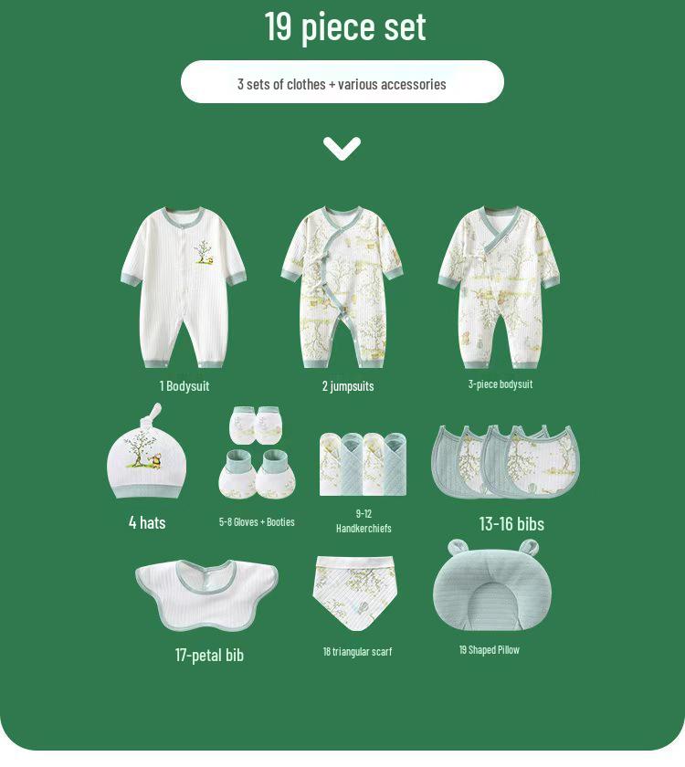 Осенний подарочный набор для новорожденного из чистого хлопка - детская одежда, подарки и принадлежности для малышей. 59 cm