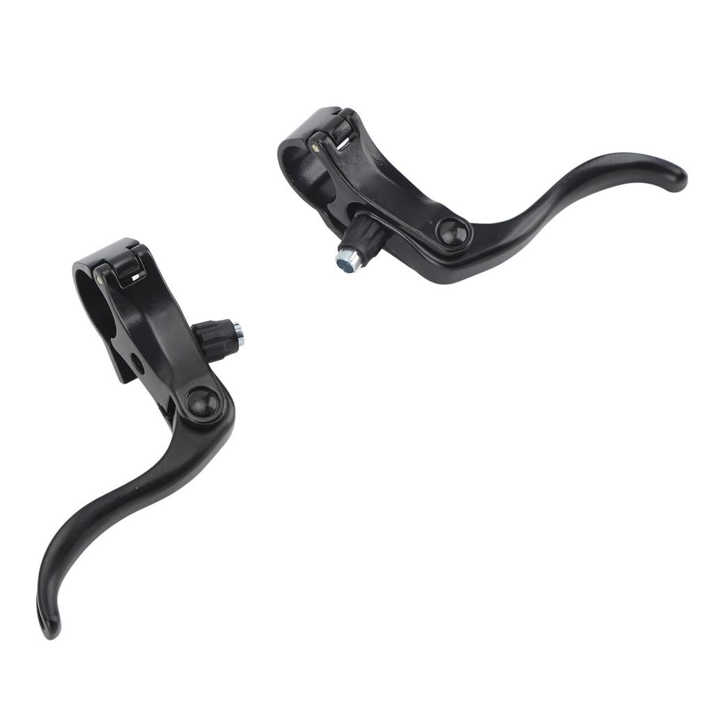 Bike Brake Cable Set Bicycle Shifter Cable Housing Kit with Brake Levers End Cap S Shaped Clip for