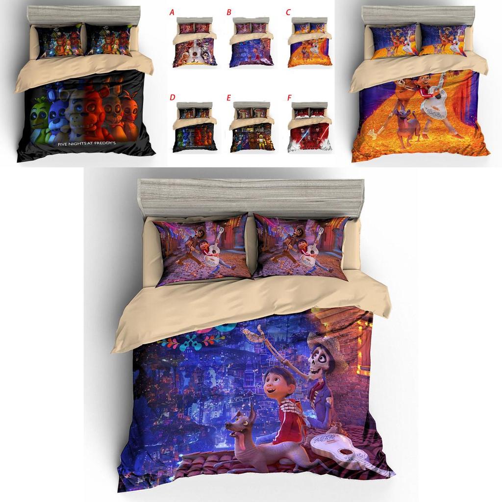 Captivating 3d Five Nights At Freddy's Bedding Set Featuring Soft Duvet Cover And Pillowcases