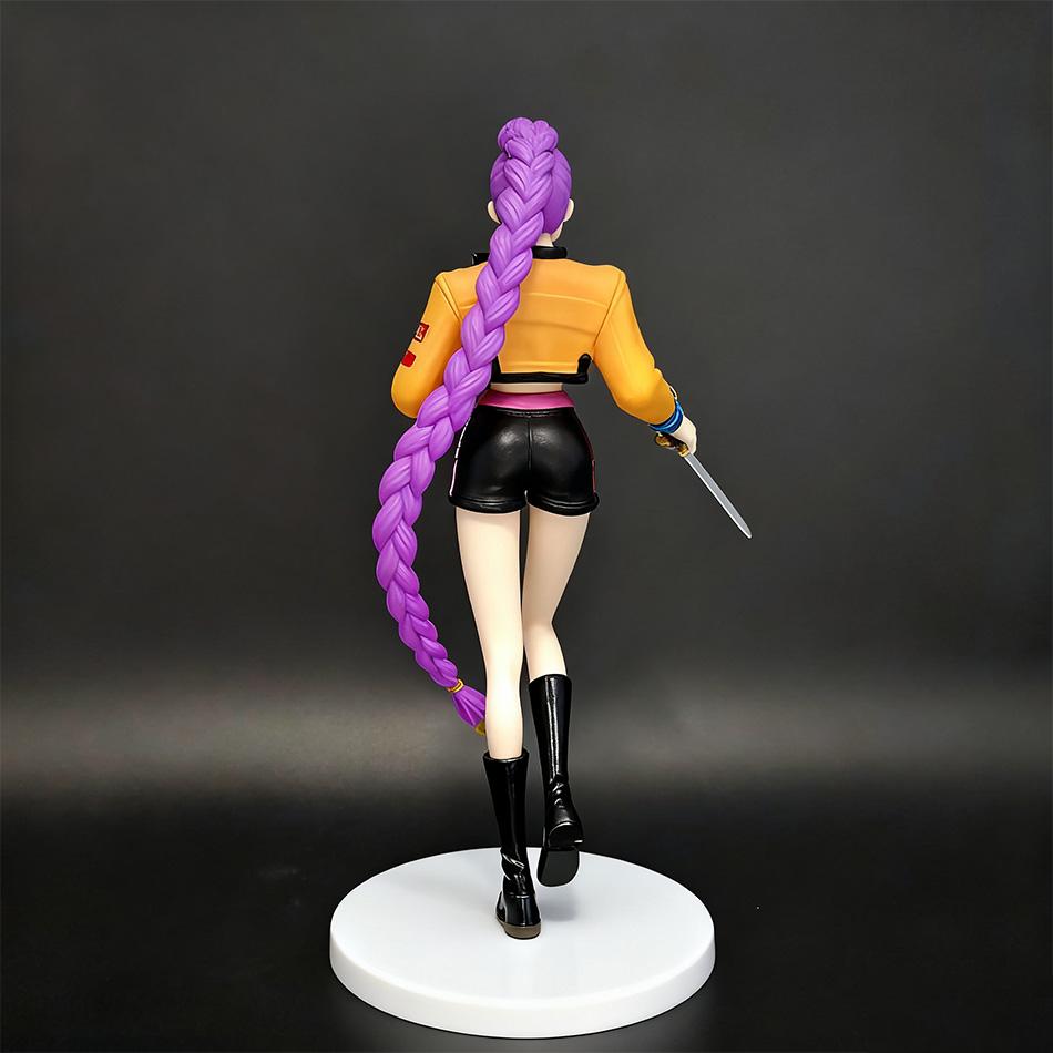 20cm New Kpop Demon Hunters Figure Toy PVC Cartoon Gaming Peripherals Desk Decoration Collection Rumi Figures Model For Kid Gift
