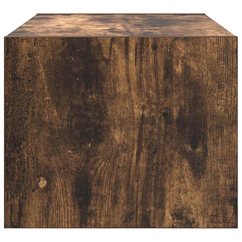 TV Cabinets (2 pcs) Smoked Oak 60 x 31 x 25.5 cm Engineered Wood