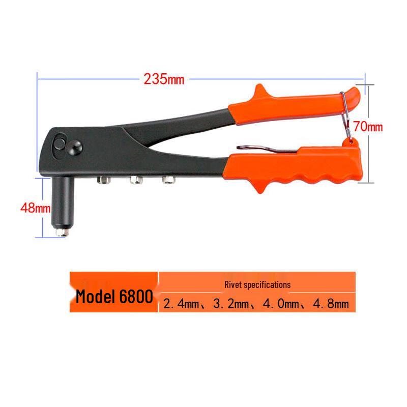 

BeiYou Heavy-Duty Manual Rivet Gun CN plug (adapter included)