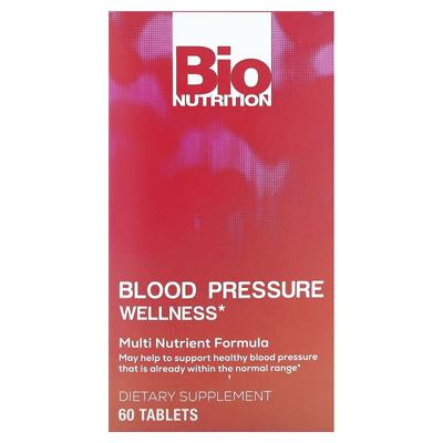 Bio Nutrition, Bienestar de la Presión Arterial, 60 Comprimidos