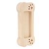 Business Card Holder Display Wooden Bone Shaped Lightweight Business Card Stand Organizer Rack